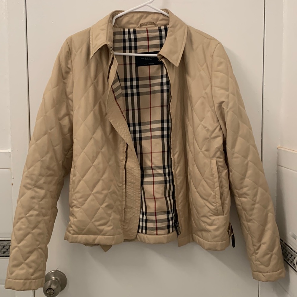 Burberry quilt jacket